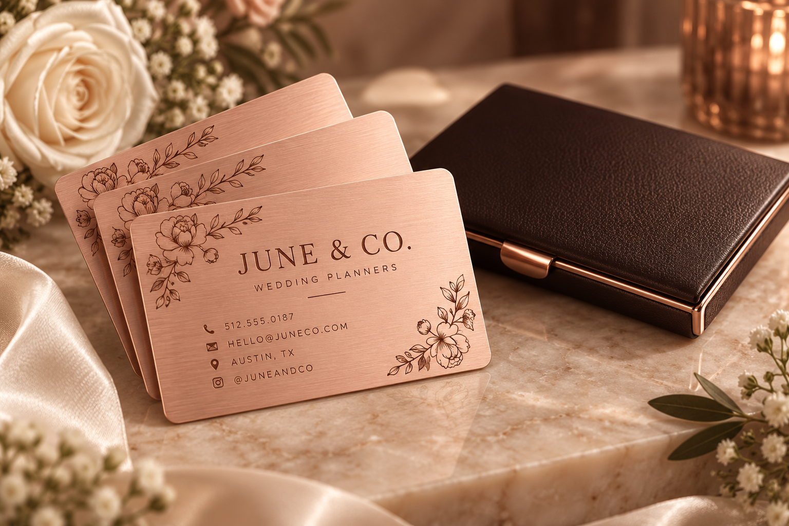 Metal Business Cards